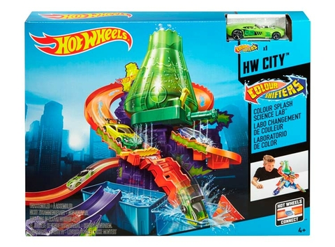 hot wheels city laboratorio