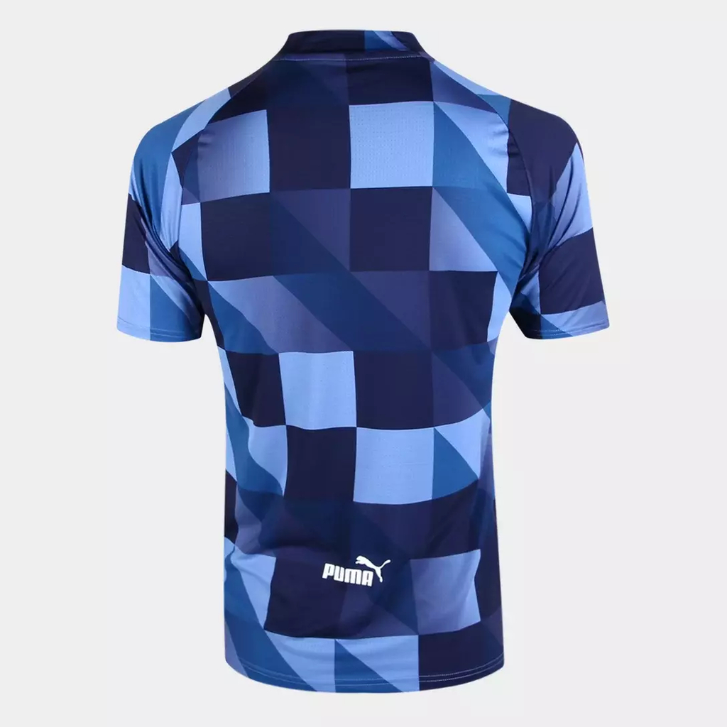 Camisa Manchester City 22/23 Versão Torcedor Pré-Jogo - Azul