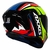 Imagem do CAPACETE AXXIS DRAKEN VECTOR PRETO VERDE VERMELHO AZUL
