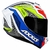 CAPACETE AXXIS DRAKEN TRACE BRANCO AZUL VERMELHO - comprar online