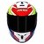 CAPACETE AXXIS DRAKEN TRACE BRANCO AZUL VERMELHO - loja online