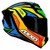 CAPACETE AXXIS DRAKEN TRACE PRETO AMARELO AZUL na internet