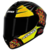 CAPACETE AXXIS DRAKEN MISTIC GLOSS PRETO AMARELO na internet