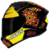 CAPACETE AXXIS DRAKEN MISTIC GLOSS PRETO AMARELO