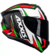 CAPACETE AXXIS DRAKEN VECTOR FOSCO PRETO BRANCO VERMELHO VERDE na internet
