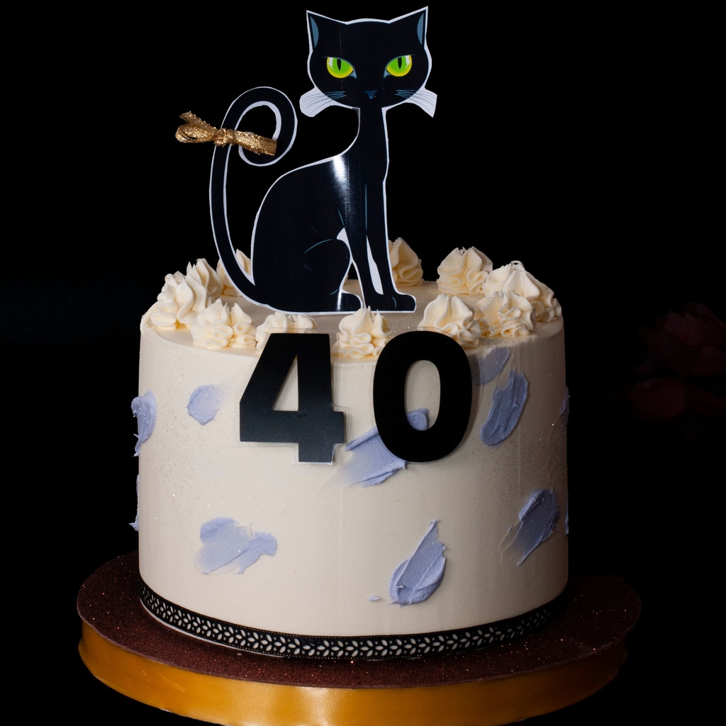 Torta Gatito negro