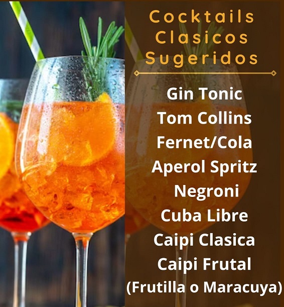 Carta cocktails