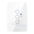 Interruptor Triplo Touch 3 PADS Smart Wi-Fi Diamond Branco