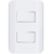 Interruptor Duplo Canoa Branco 4x2