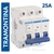 DISJUNTOR TRAMONTINA TRIPOLAR CURVA C 25A