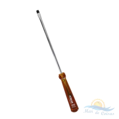 Chave de Fenda3/16 x 6'' - 5x150mm Linha Profissional de Aço Ponta Imantada Foxlux