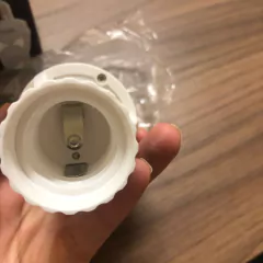 Sensor de presença com base E-27 com alcance de 360° 3 metros Foxlux - loja online