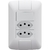 Interruptor + 2 Tomadas 10A Aria Tramontina