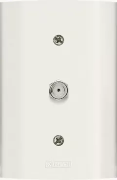 Placa C/ Adaptador Coaxial TV 4x2 Dunas