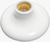 SOQUETE PLAFON BRANCO BOCAL EM PORCELANA 100w 250v ROMAZI