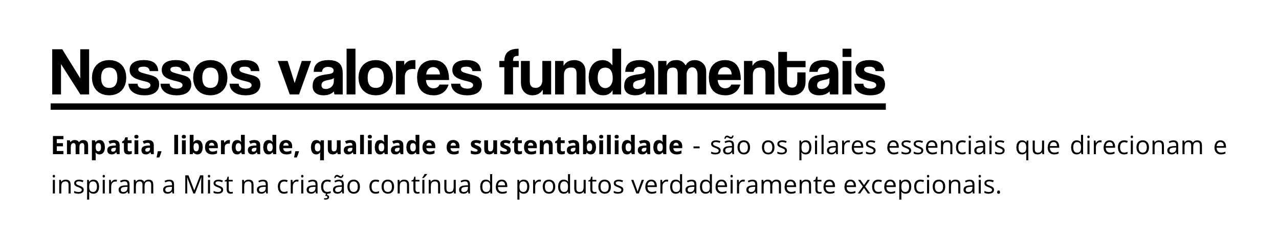 valores