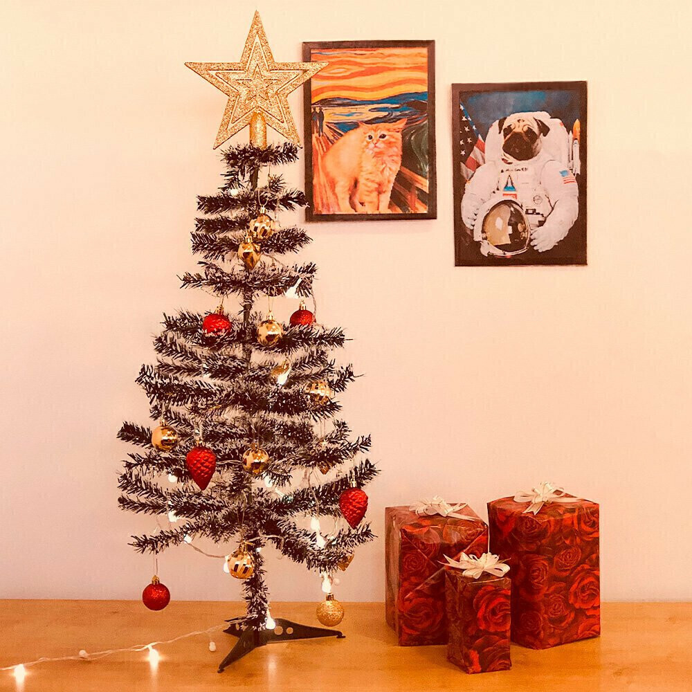 Árvore De Natal Pinheiro Luxo Grande Decorada Envio Hoje