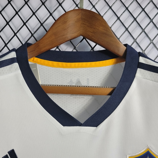 Camisa LA Galaxy Home 22/23 Torcedor Adidas Masculina - Branco