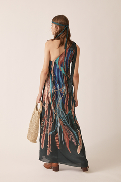 Iruya One Shoulder Long Dress - online store