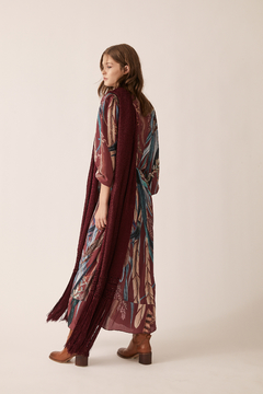 Iruya Wrap Long Dress - buy online