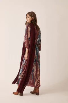 Iruya Wrap Long Dress - buy online