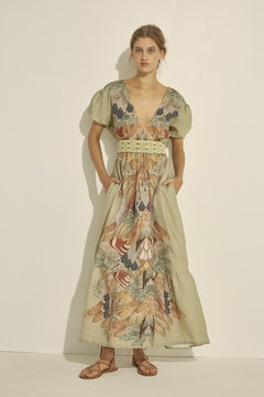 Uquia Ruffle Gown