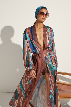 Iruya Wrap Long Dress
