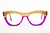 Óculos de grau Tóquio Âmbar e Roxo