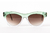 Óculos de sol Tóquio Verde e Cristal