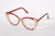 Óculos de grau Cancun Marrom com Pintura Vermelho - comprar online