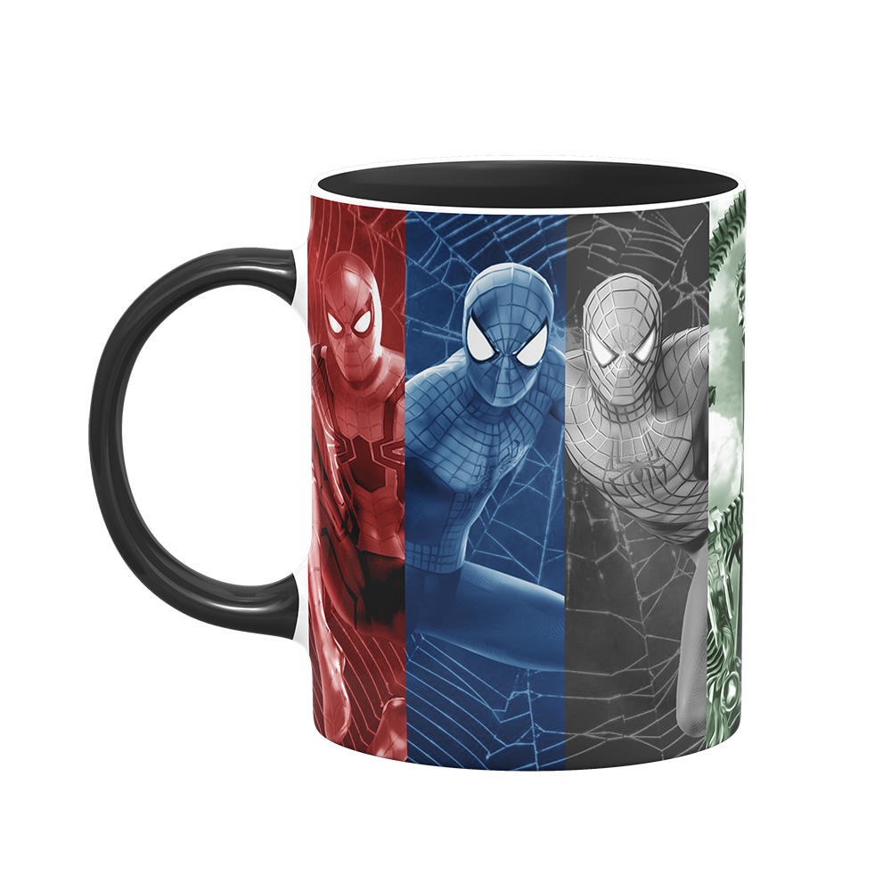 Caneca Desenho Spider Man into the Spider Verse