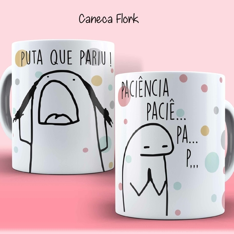 Caneca Flork Memes Engraçados - Ironia É Gostar Do Cheiro