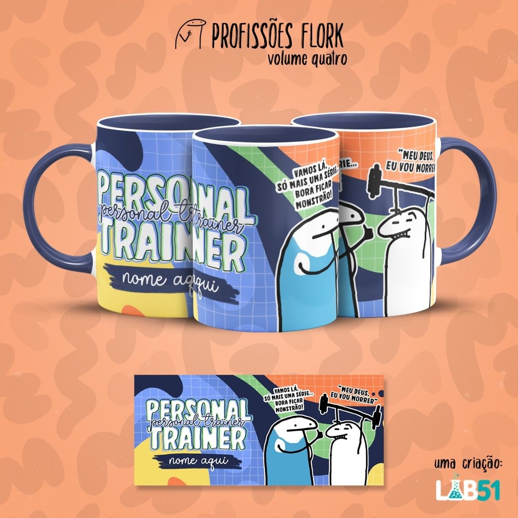 CANECA FLORK PERSONAL TRAINER