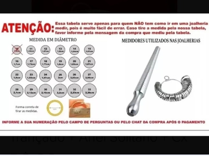 Medidas em Diâmetro