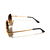 Imagem do Óculos de Sol Okinawa Dourado com proteção UVA/UVB - Cayo Blanco