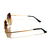 Óculos de Sol Okinawa Dourado com proteção UVA/UVB - Cayo Blanco na internet