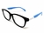 Óculos De Grau Infantil Cayo Blanco Preto e Azul - comprar online
