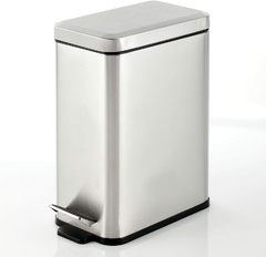 Cesto Tacho Basura 5 Lts Rectangular Acero Inoxidable en internet