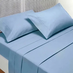 Sabana Danubio Percal 100% Algodón 144 H Lima - tienda online