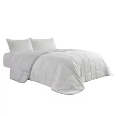 Acolchado Edredon Brick Queen Size Reversible + 2 Fundas de Almohada - Lima Home