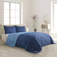 Acolchado Edredon Brick King Size Reversible + 2 Fundas de Almohada - tienda online