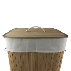 Cesto Canasto Organizador de Bambú Rectangular - tienda online