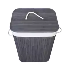 Cesto Canasto Organizador de Bambú Rectangular en internet
