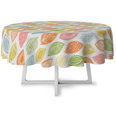 Imagen de Mantel Para Mesa Estampado En Gabardina