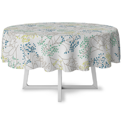 Imagen de Mantel Para Mesa Estampado En Gabardina