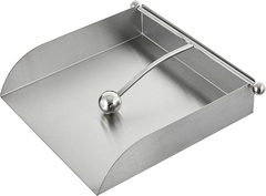 Servilletero Horizontal Cuadrado 17x17 cm De Acero Inoxidable - comprar online