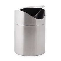 Tacho Cesto Basura Acero Inoxidable Ideal Mesada en internet
