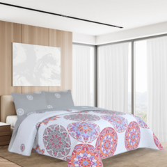 Cubrecama Verano Quilt Reversible con Funda - Lima Home