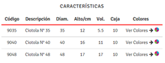 CIOTOLA TA PLASTIC en internet