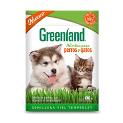 HIERBA PERROS GATOS GREENLAND 100G